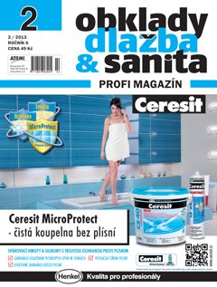Nové číslo časopisu Obklady, dlažba &#038; sanita