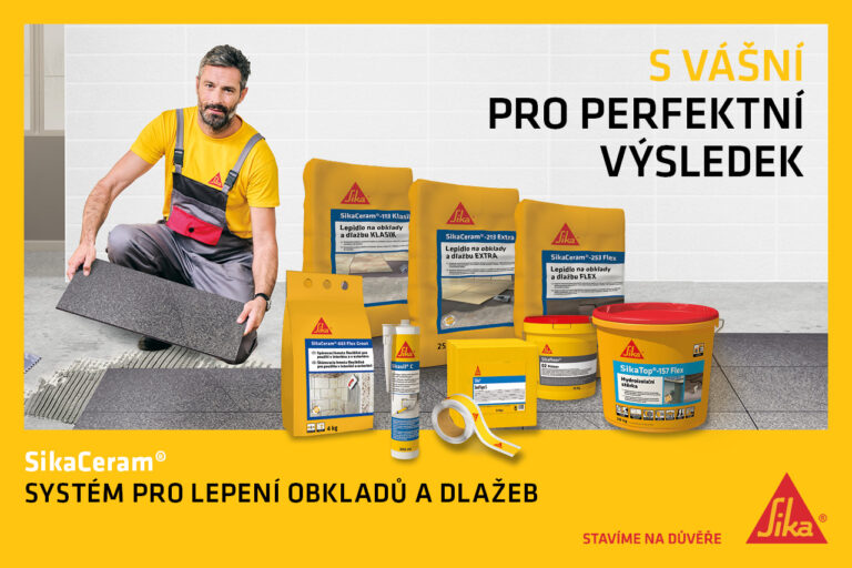 Komplexní produktová řada pro pokládku obkladů a dlažby