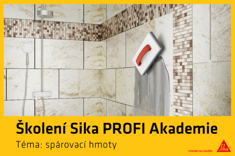 Školení zdarma – základní vlastnosti spárovacích hmot