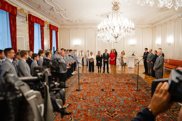 Prezident republiky přijal mladé profesionály z reprezentace na EuroSkills 2025 v dánském Herningu