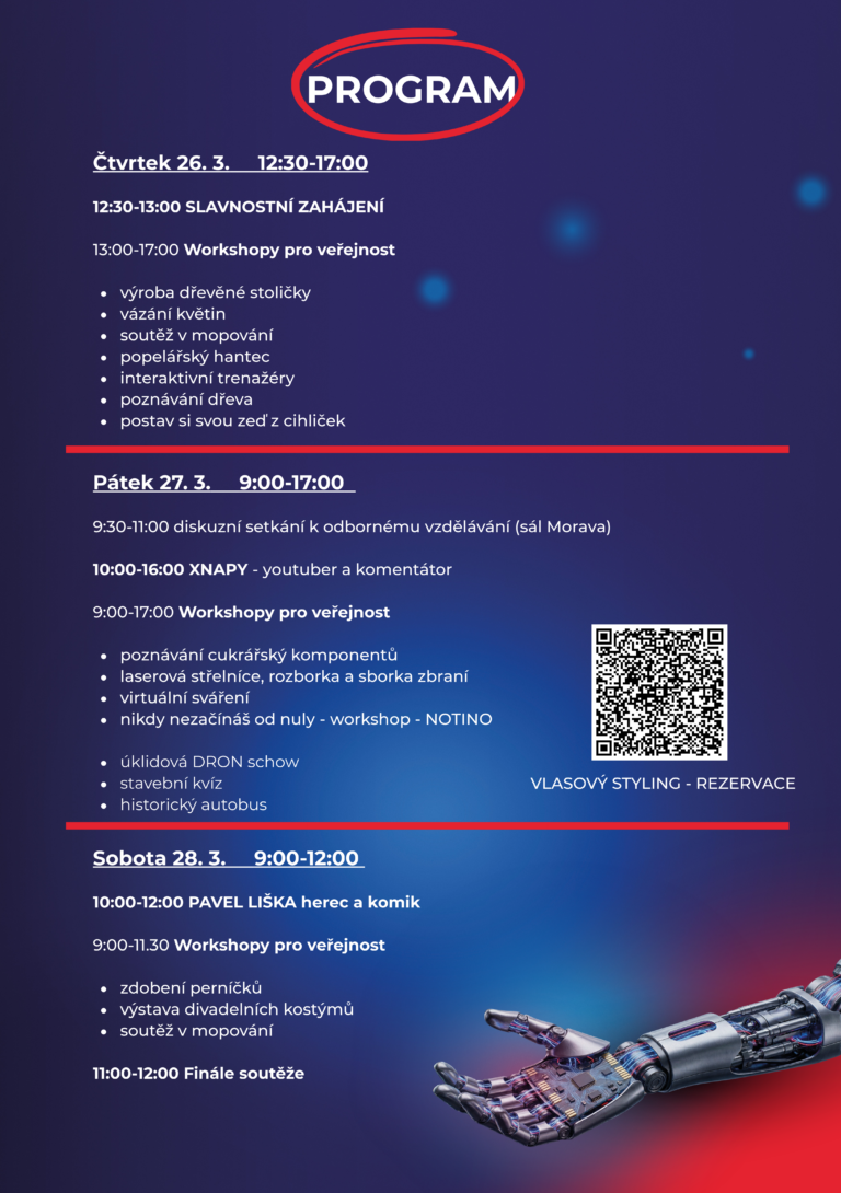 Desítky profesí, reálné úkoly a mladí lidé v akci: CzechSkills 2026 ukážou budoucnost profesí v Česku